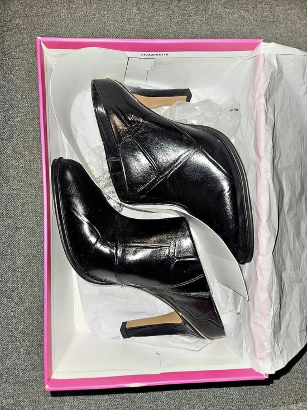 Vince Camuto SOLENE Black Heeled Mules 8.5M